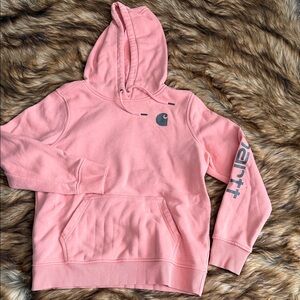 Carhartt Women's Pink Pullover Hoodie